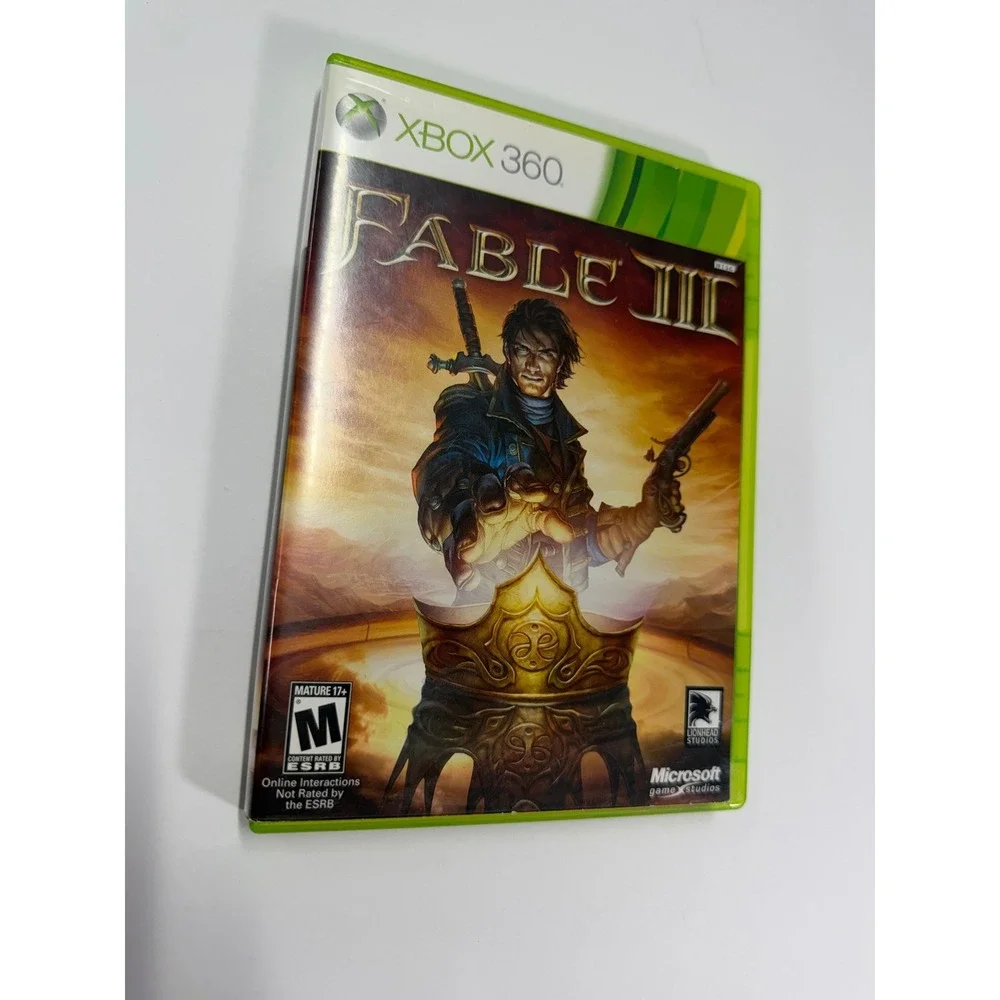 Fable III Xbox 360 Microsoft Game Studios Action RPG Fantasy Video Game CIB